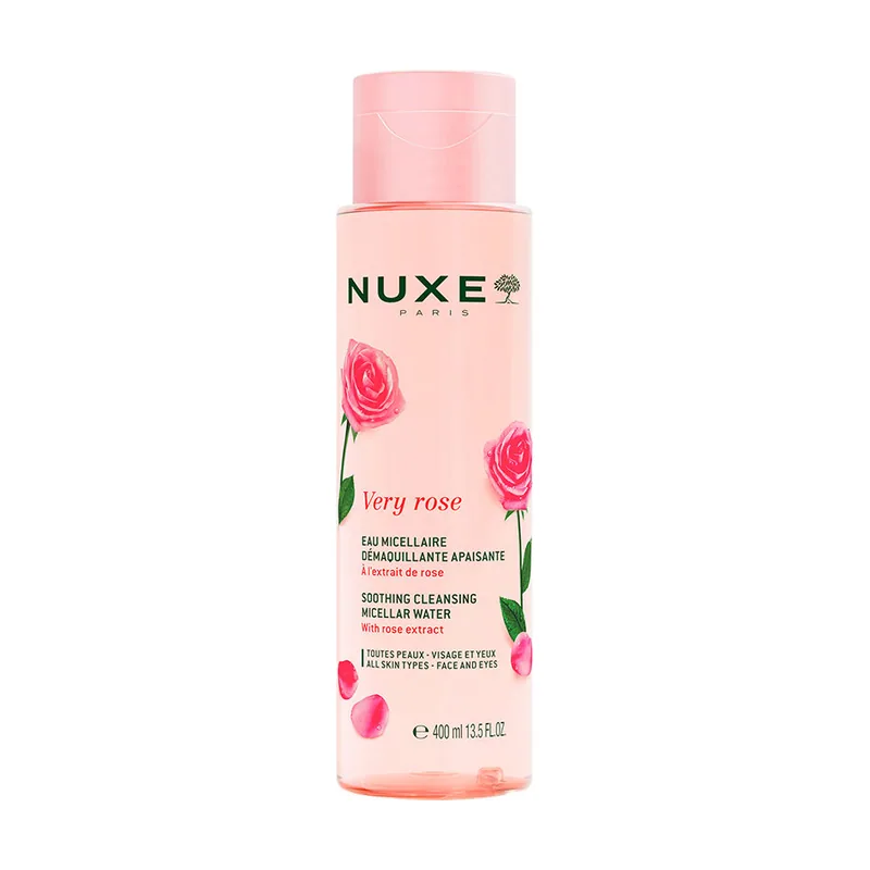 Nuxe VERY ROSE agua micelar calmante 3en1 todas las pieles 400 ml