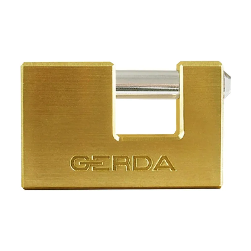 Gerda Candado de perno de latón