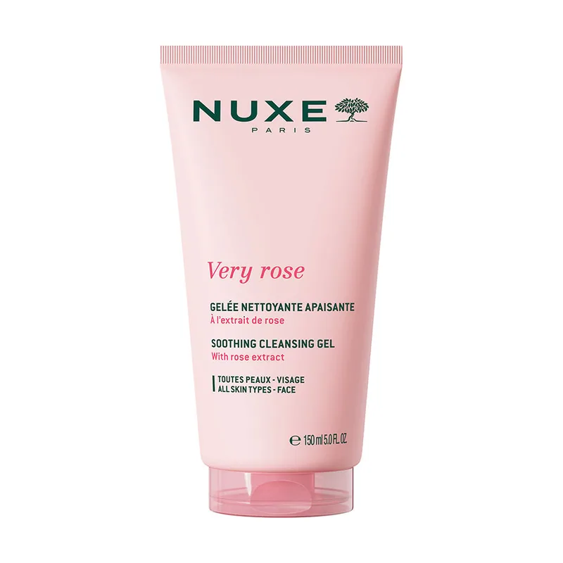 Nuxe VERY ROSE gel limpiador calmante 150 ml