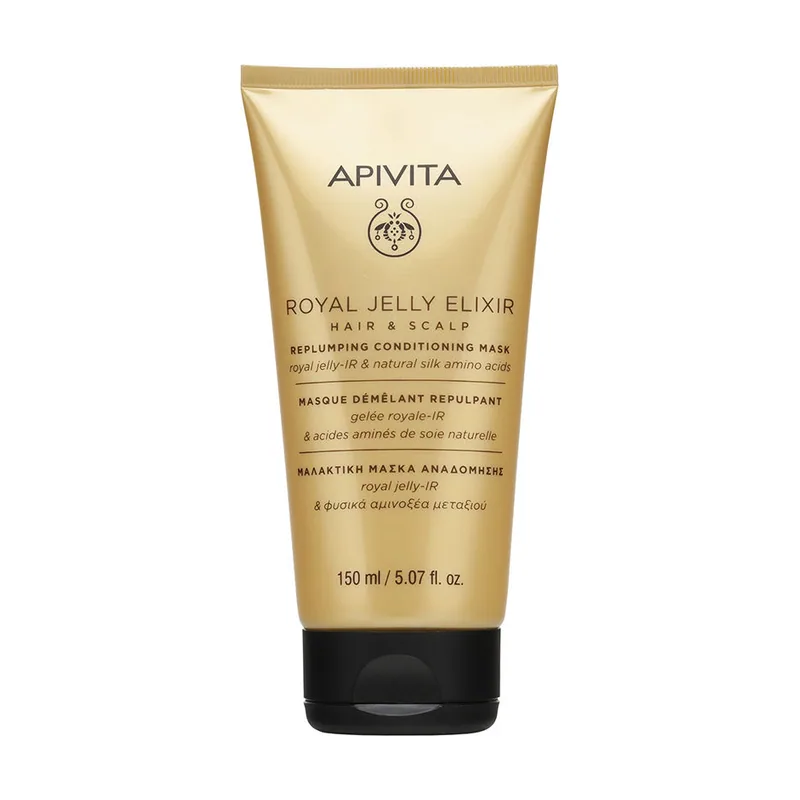 Apivita ROYAL JELLY mascarilla/acondicionador voluminizadora acondicionadora 150 ml
