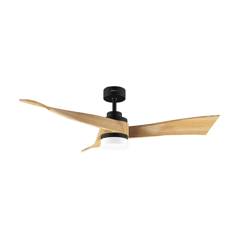 Cecotec Ventilador de Techo con Luz EnergySilence Aero 5285 LightWood.