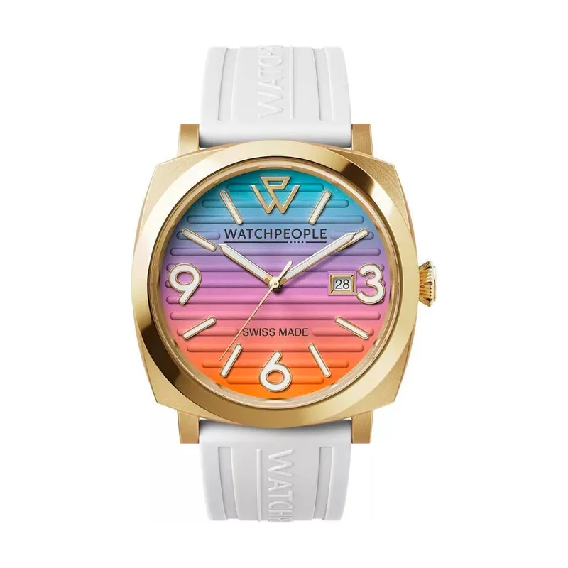 Watchpeople Reloj Mujer Analogico Cuarzo con Correa de Silicona 700984