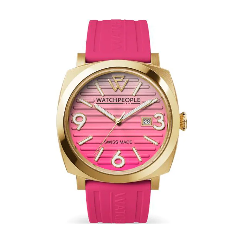 Watchpeople Reloj Mujer Analogico Cuarzo con Correa de Silicona 700985