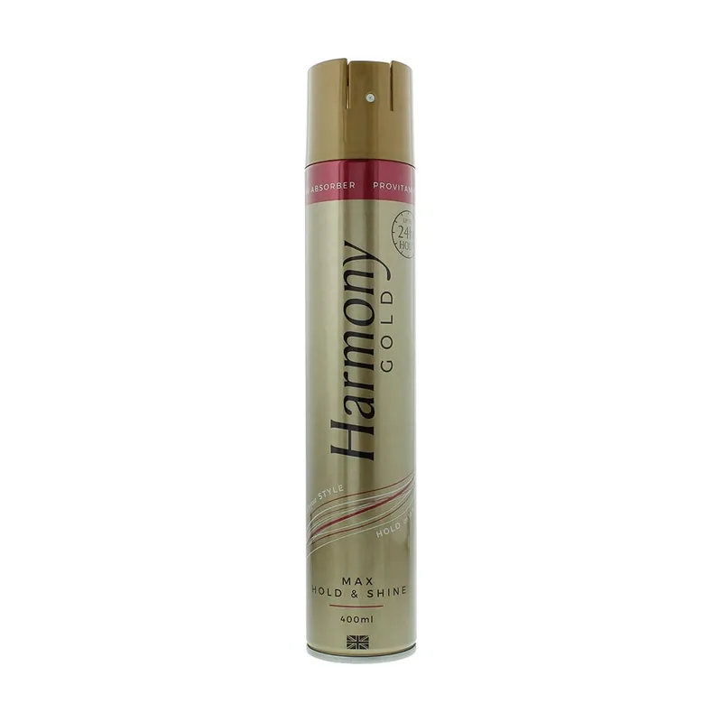 Harmony Spray dorado para el cabello