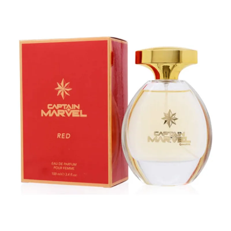 Marvel captain marvel red eau de toilette spray