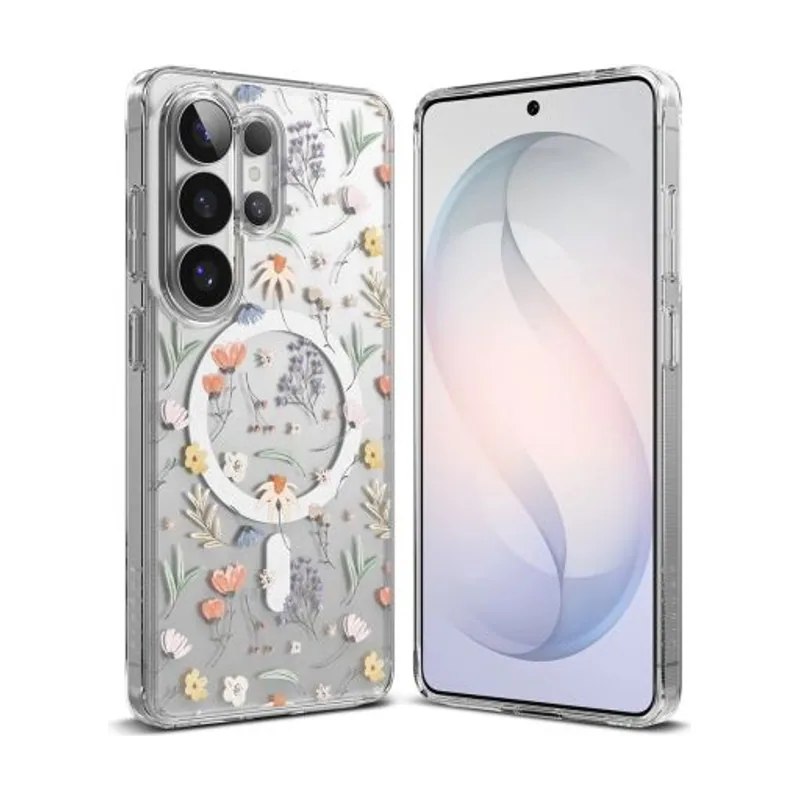 Ringke galaxy s26 ultra case fusion design magnetic dry flowers