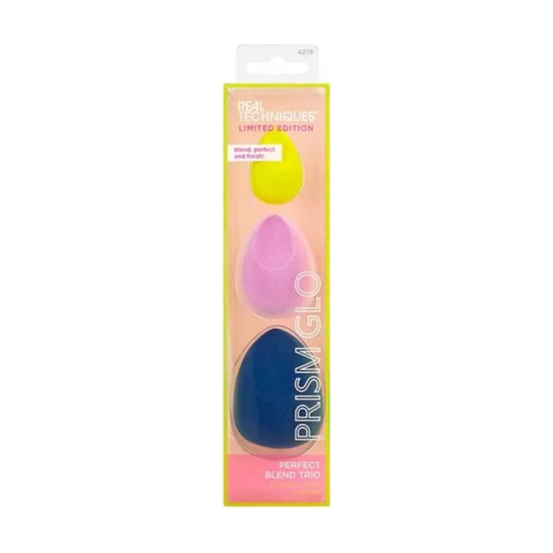 Real Techniques Colección PRISM GLO Perfect Blend Sponge Trio