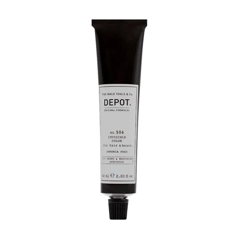 Depot 500 beard & mustache specifics no. 506 invisible clour