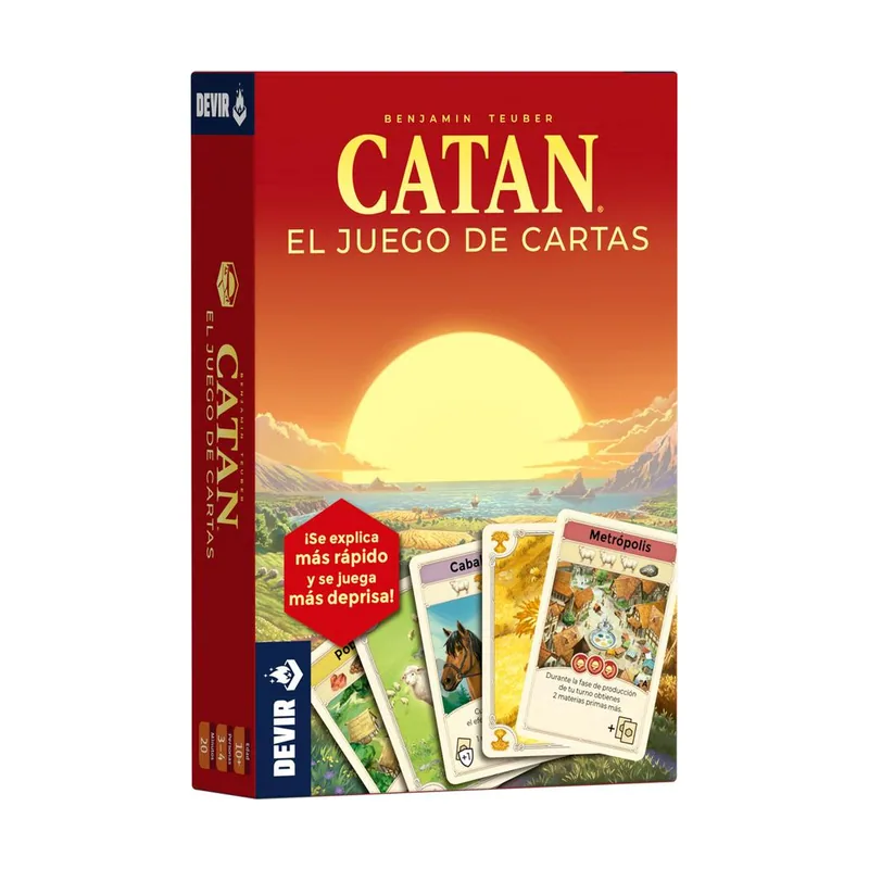 Devir Catan El Juego de Cartas