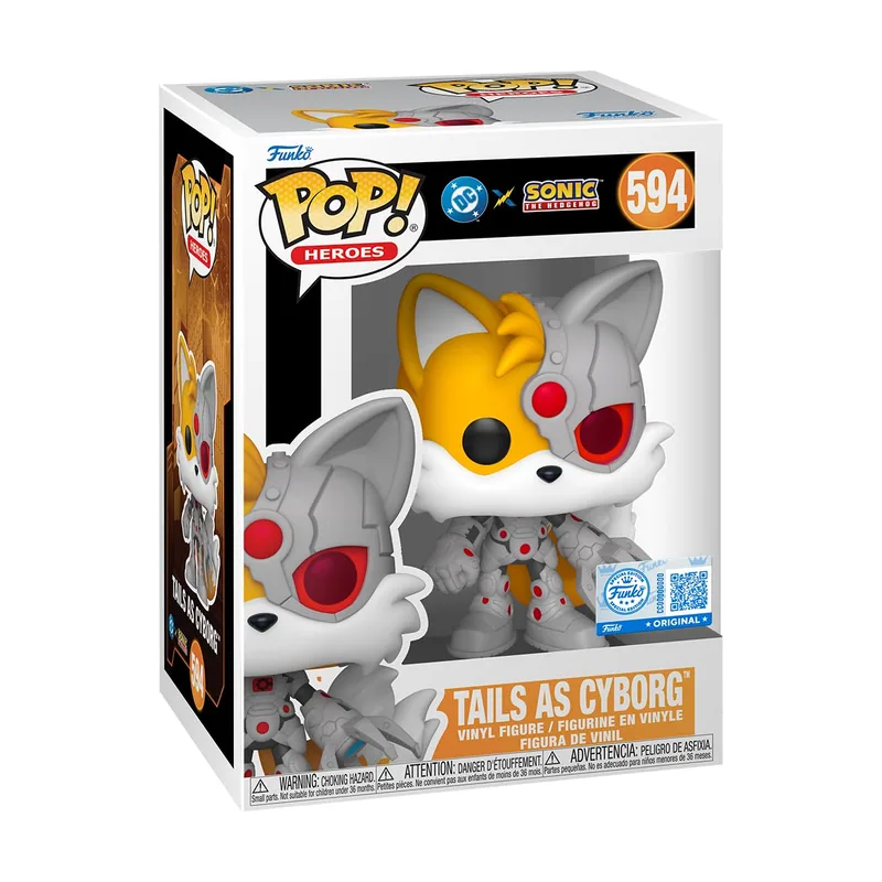 Funko Pop! Heroes Justice League & Sonic