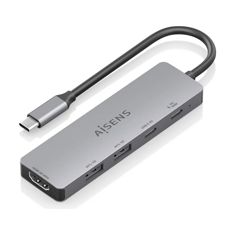 Aisens USB-C Dock 5 en 1