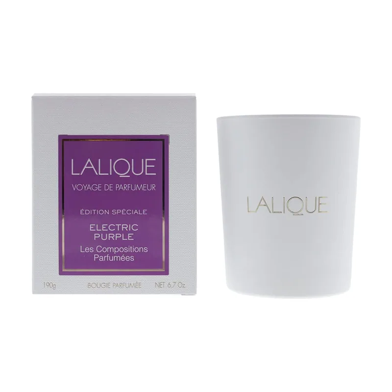 Lalique les compositions parfumées electric purple candle 190g