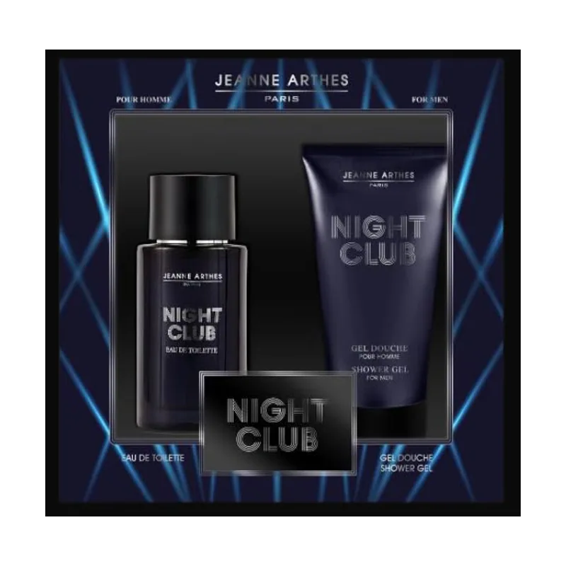 Jeanne arthes night club gift set edt + shower gel
