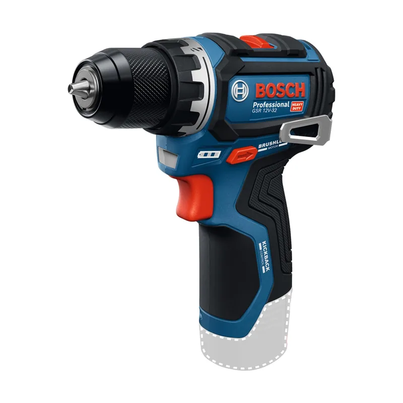 Bosch Taladro/atornillador a batería Professional 12V GSR 12V-32 KickBack control óptimo