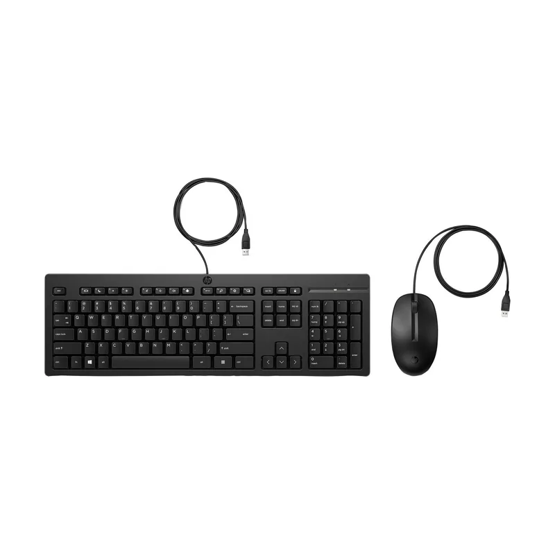 HP Combo de teclado y ratón con cable 225