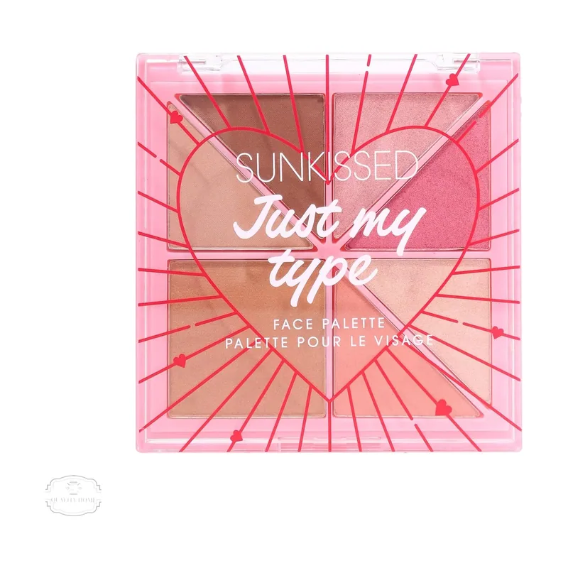 Sunkissed just my type face palette