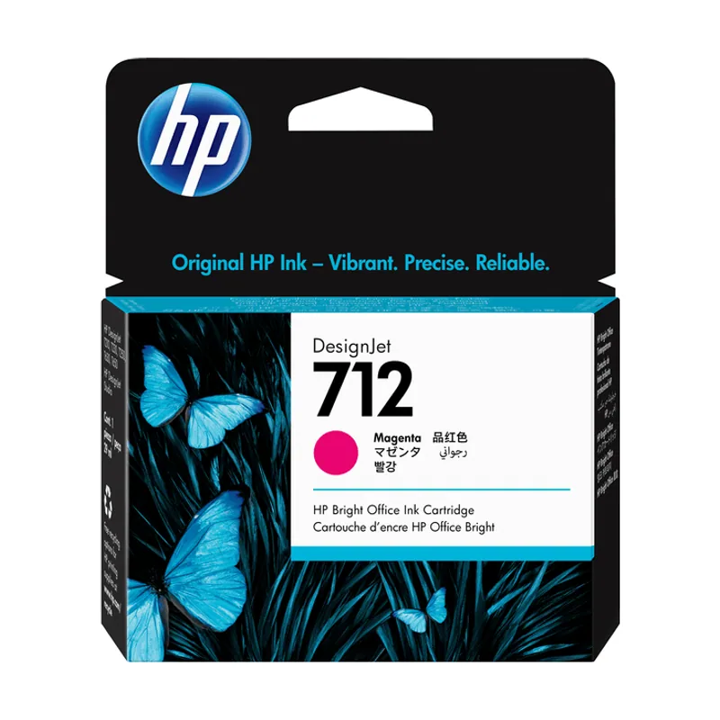 HP Cartucho de tinta DesignJet 712 de 29 ml Magenta