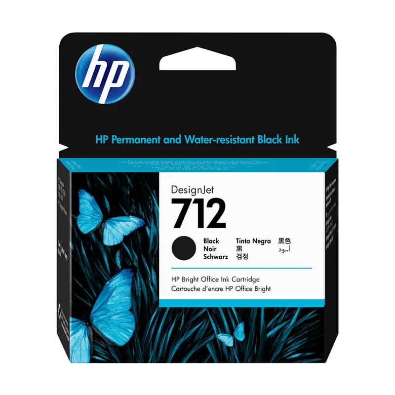 HP Cartucho de tinta DesignJet 712 de 80 ml