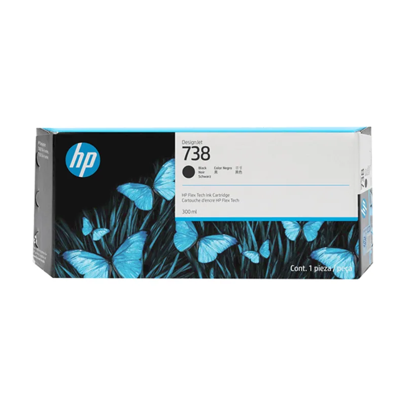 HP Cartucho de tinta DesignJet 738 de 300 ml