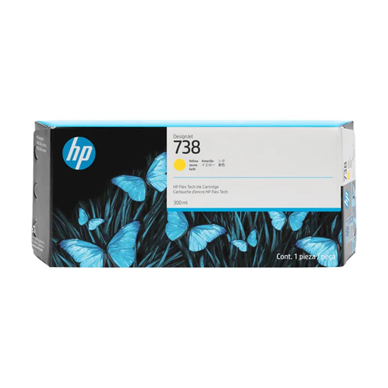 HP Cartucho de tinta DesignJet 738 de 300 ml