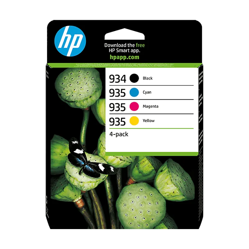 HP Pack de 4 Cartuchos de tinta 934