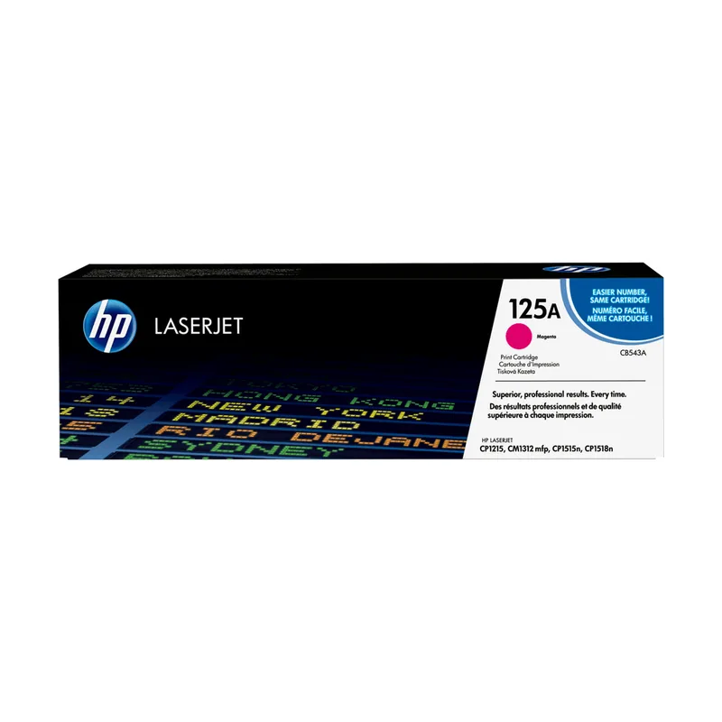 HP Cartucho de tóner 125A Magenta
