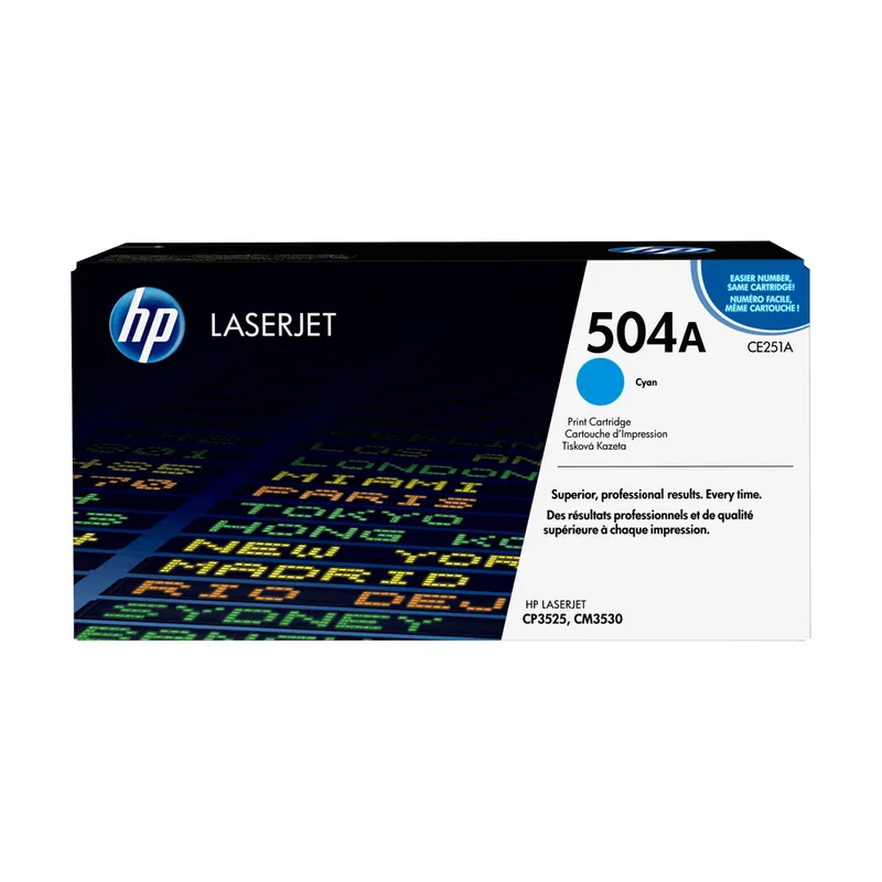 HP Cartucho de tóner 504A