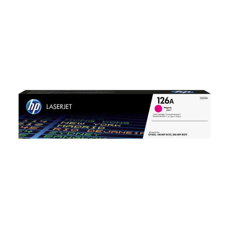 HP Cartucho de tóner 126A Magenta