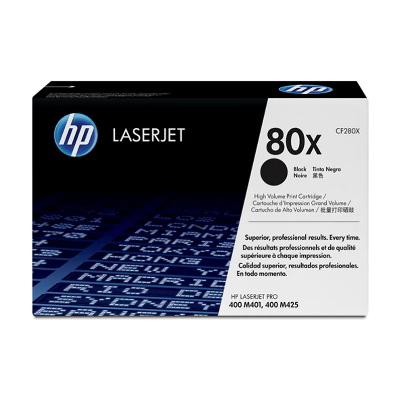 HP Cartucho de tóner 80X