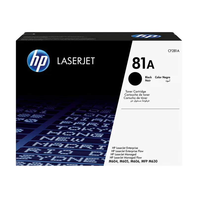 HP Cartucho de tóner 81A