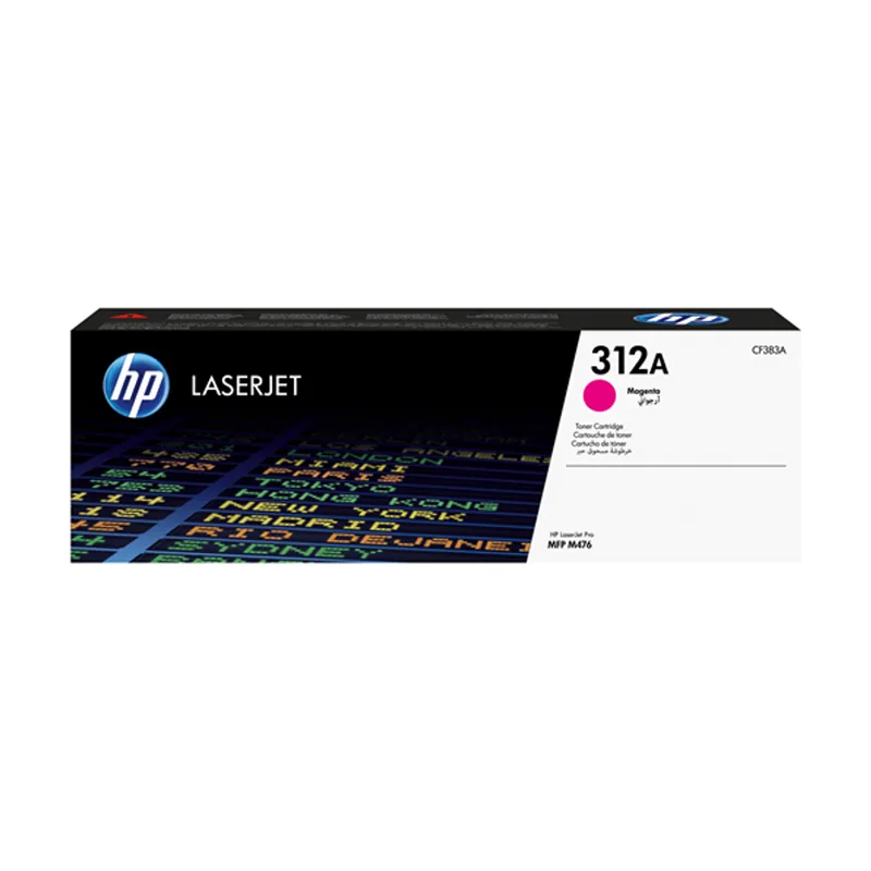 HP Cartucho de tóner 312A Magenta