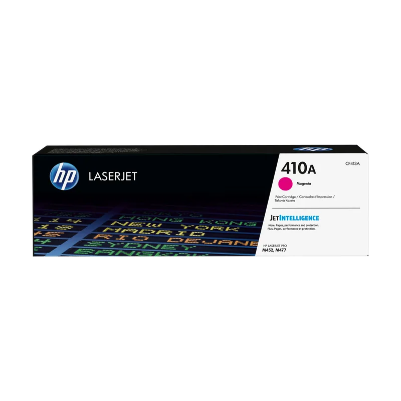 HP Cartucho de tóner 410A Magenta
