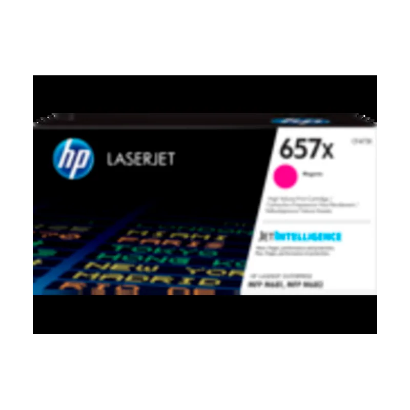 HP Cartucho de tóner 657X Magenta