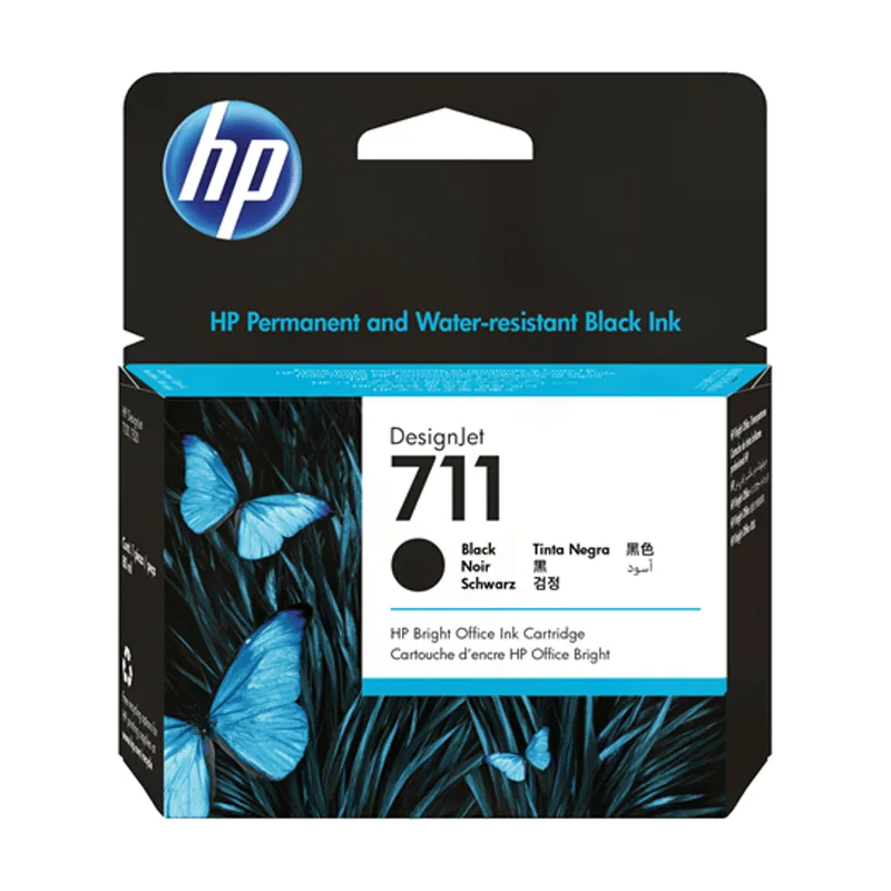 HP Cartucho de tinta DesignJet 711 de 80 ml