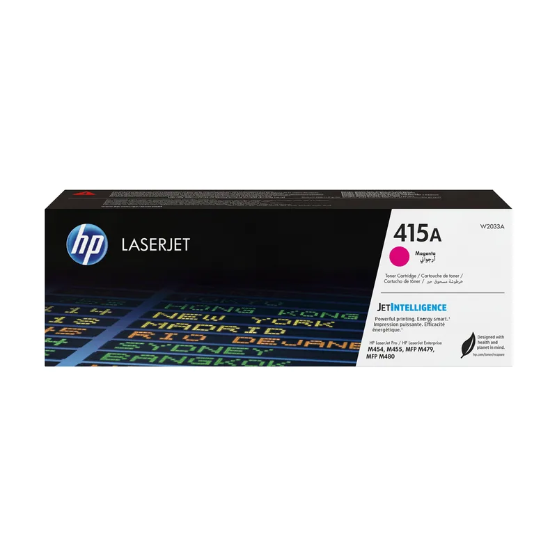 HP Cartucho de tóner 415A Magenta