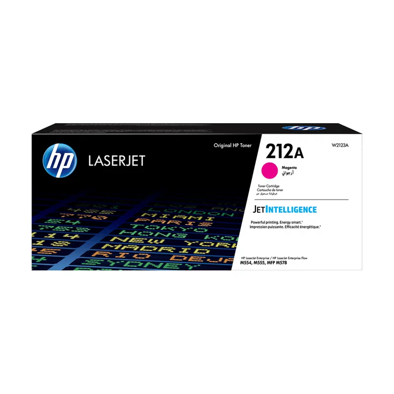 HP Cartucho de tóner 212A Magenta