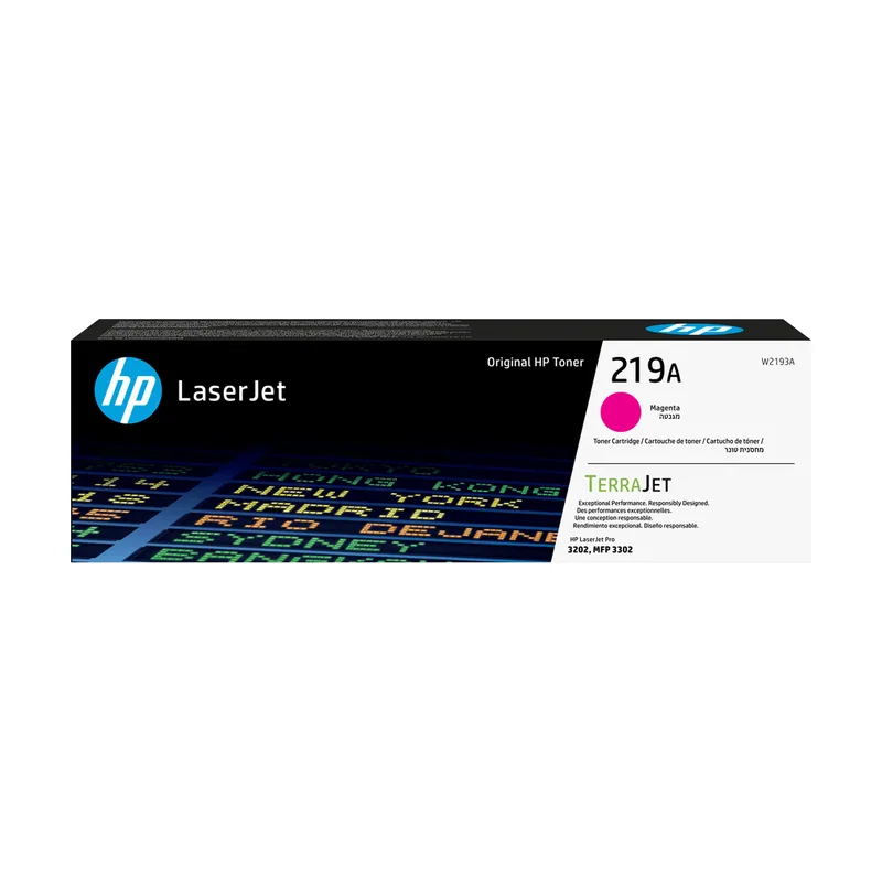 HP Cartucho de tóner 219A Magenta