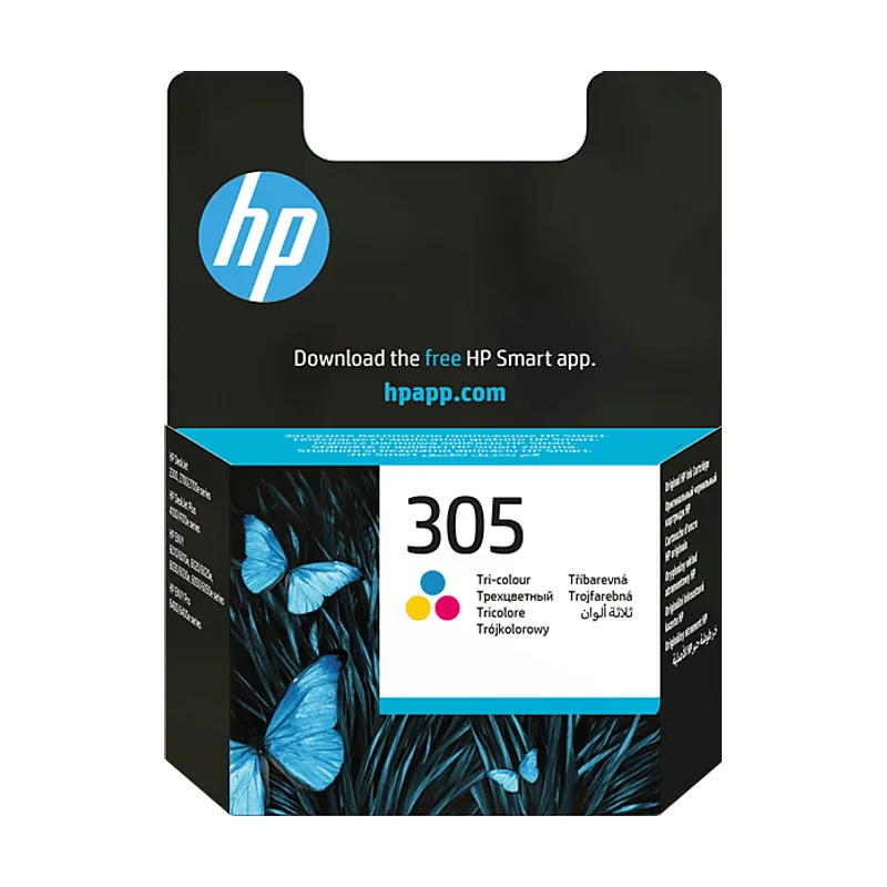 HP Cartucho de tinta 305 Tri-color