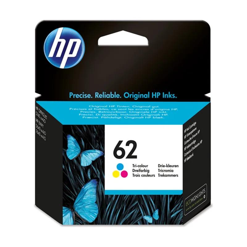 HP Cartucho de tinta 62 Tri-color