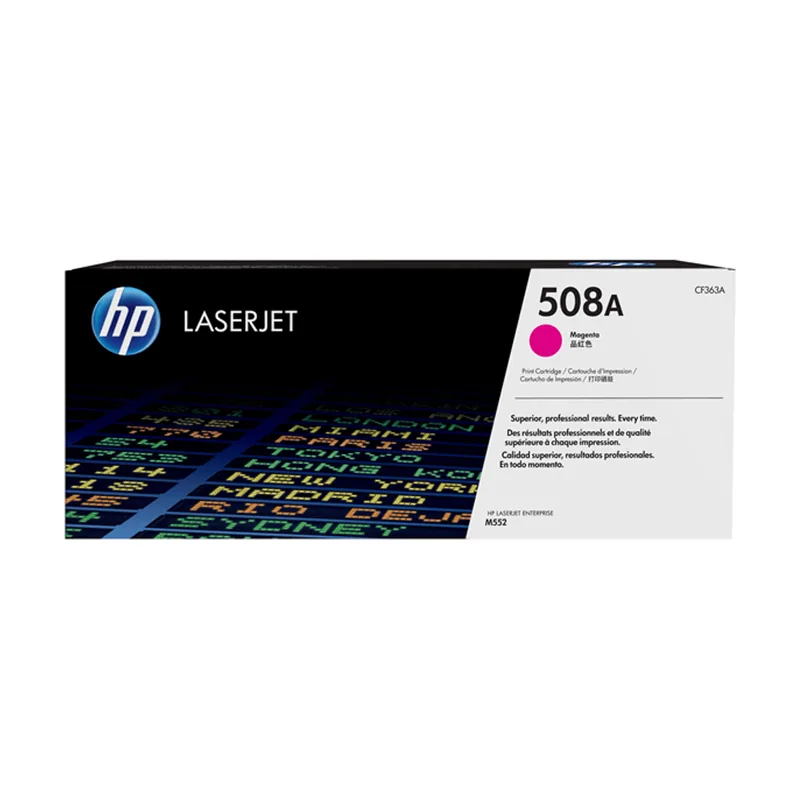 HP Cartucho de tóner 508A Magenta