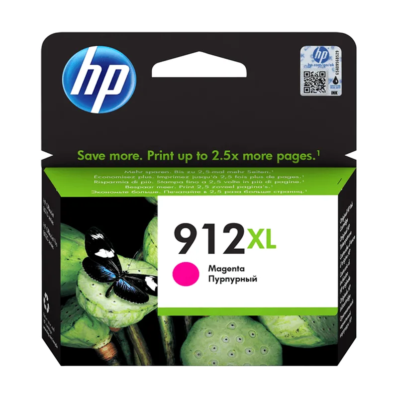 HP Cartucho de tinta 912XL Magenta
