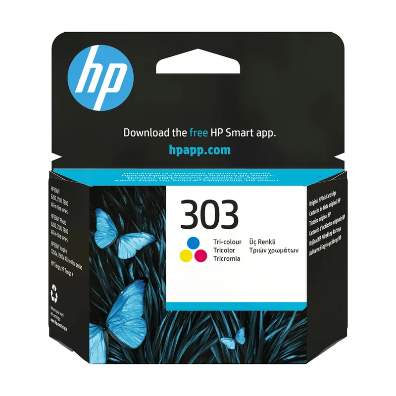 HP Cartucho de tinta 303 tricolor