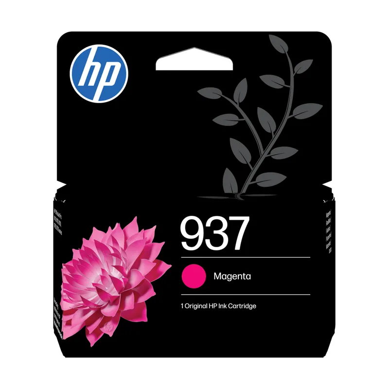 HP Cartucho de Tinta 937 magenta