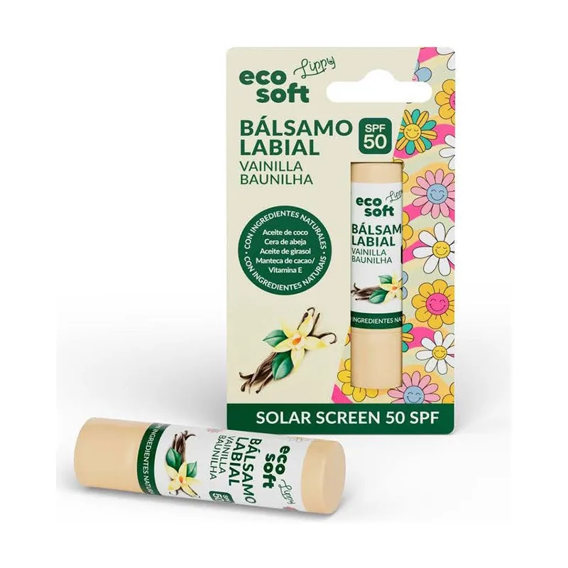 Eco Soft LIPPY bálsamo labial vainilla SPF50 1 u