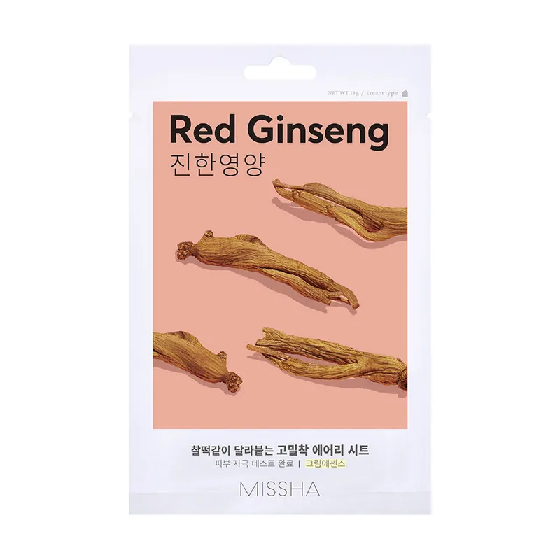 Missha AIR FIT sheet mask #red ginseng