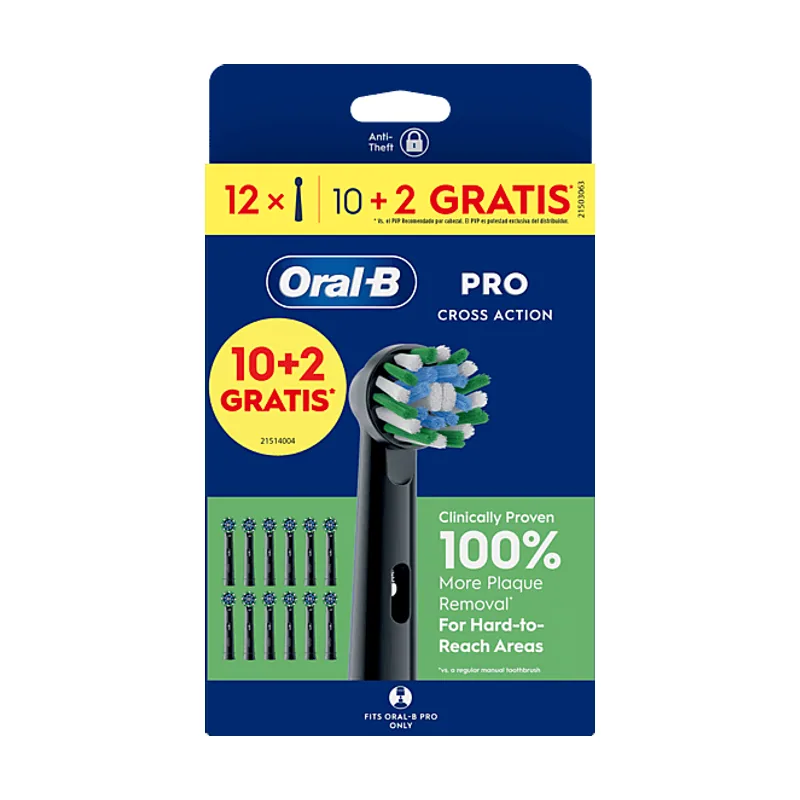 Oral-B Recambio para cepillo dental Pro CrossAction