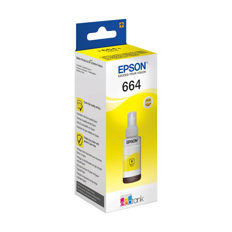 Epson Botella de tinta T6644 Ecotank