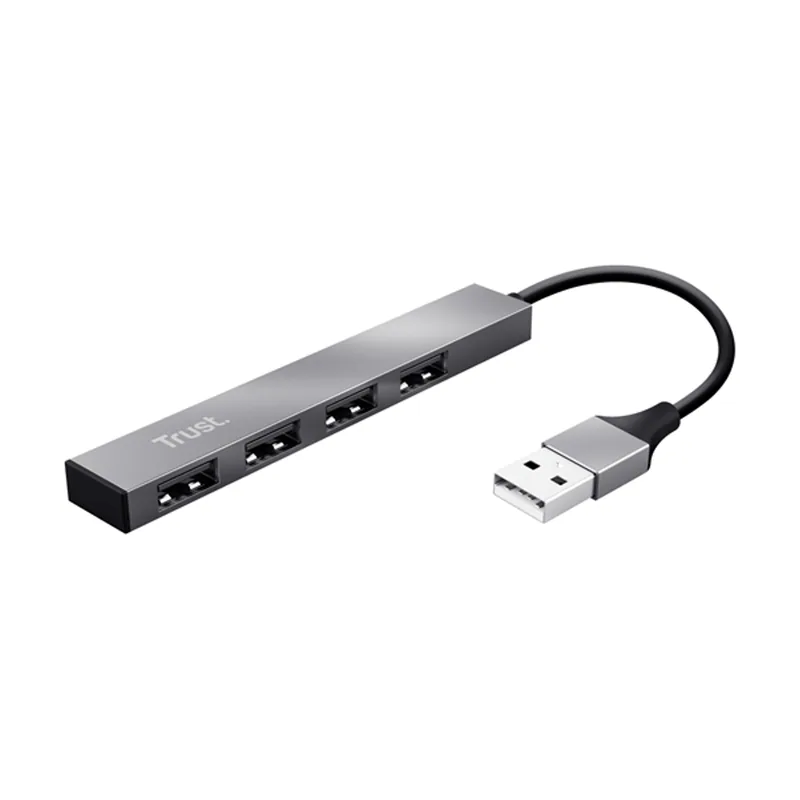 Trust Hub USB Halyx Aluminium 4-Port Mini