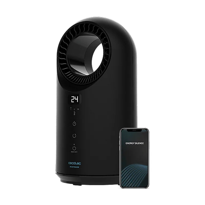 Cecotec Calefactor portátil ReadyWarm 8400 Bladeless Connected