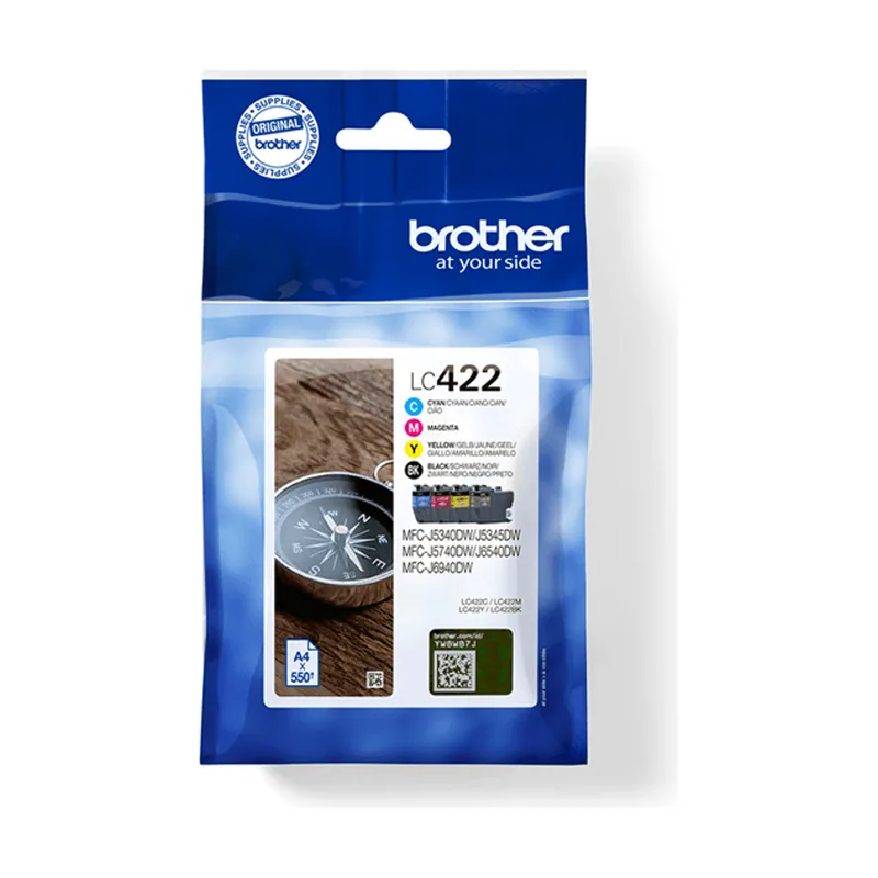 Brother Cartucho de tinta LC422VAL
